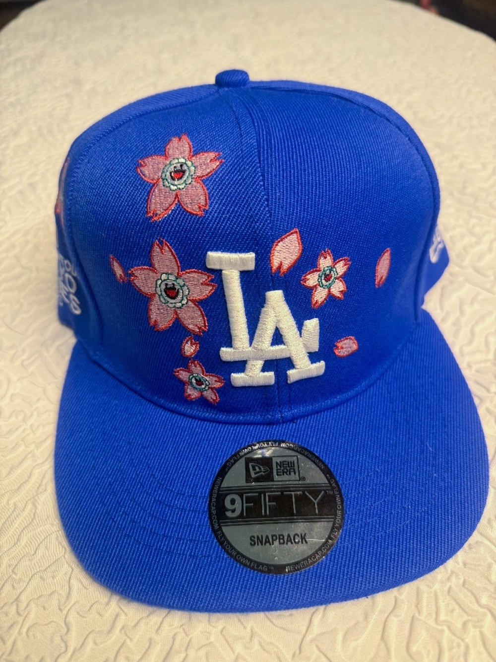 New Era 2025 Tokyo Series x Takashi Murakami LA Dodgers Floral Snapback Hat NWT - Picture 4 of 10